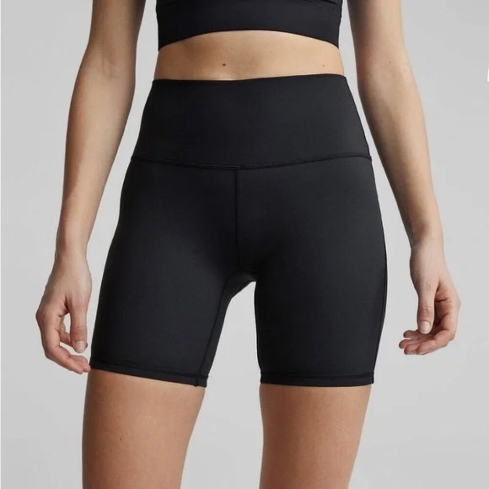 VARLEY Black Let's Move 9" Athletic Let's Move Bike Shorts. Sz: M - Picture 8 of 10